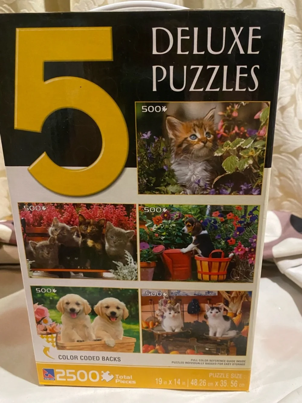 Deluxe 5-Pk Pets Puzzles